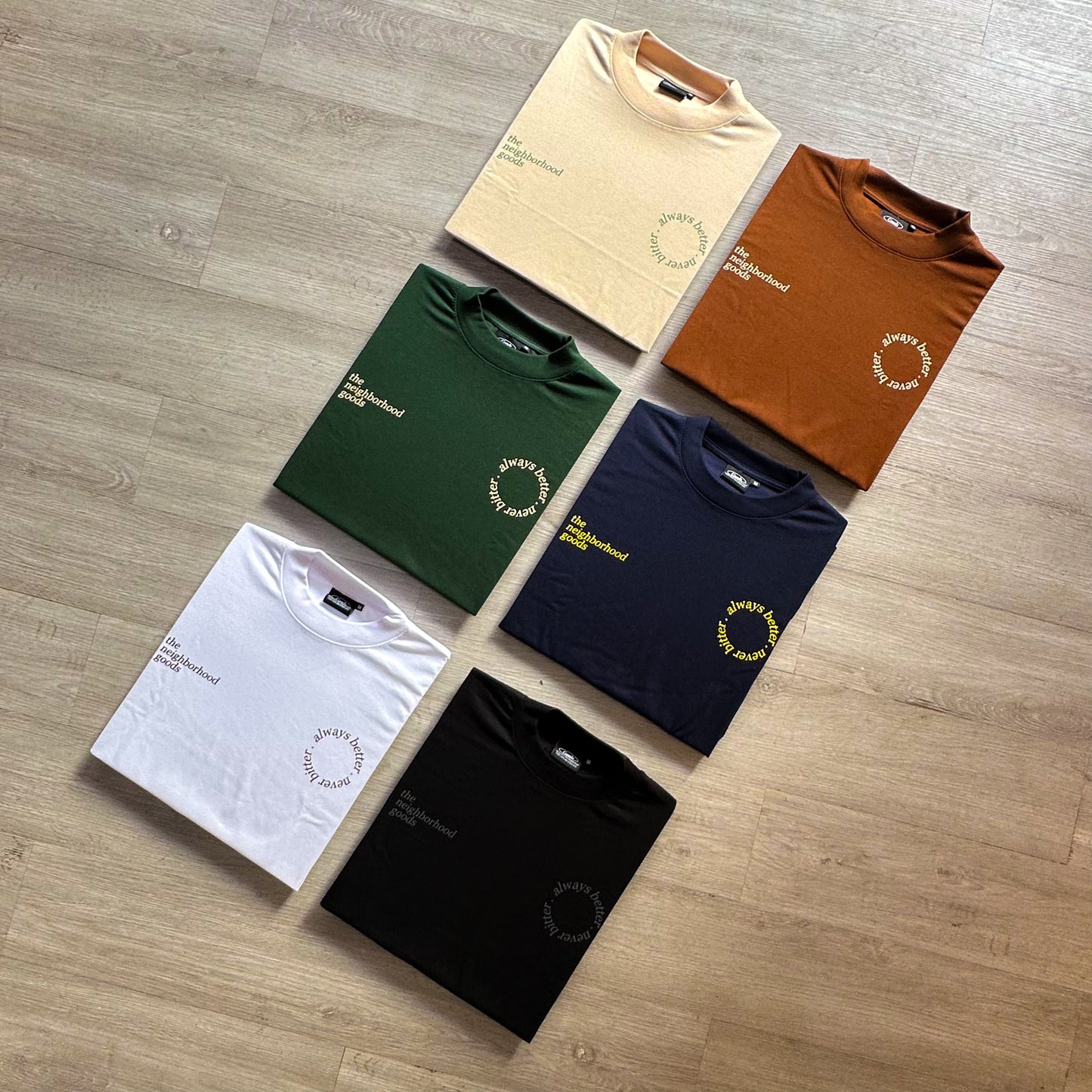 SSO Gold on Navy Blue Tee