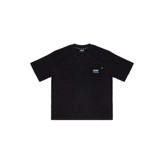 Tahoe Pocket Black Tee