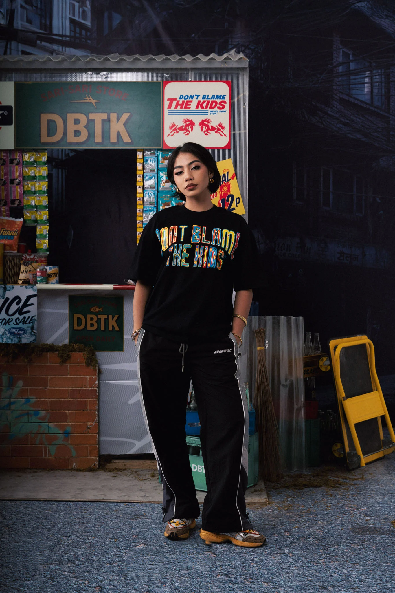 Meditteranian Black Tee