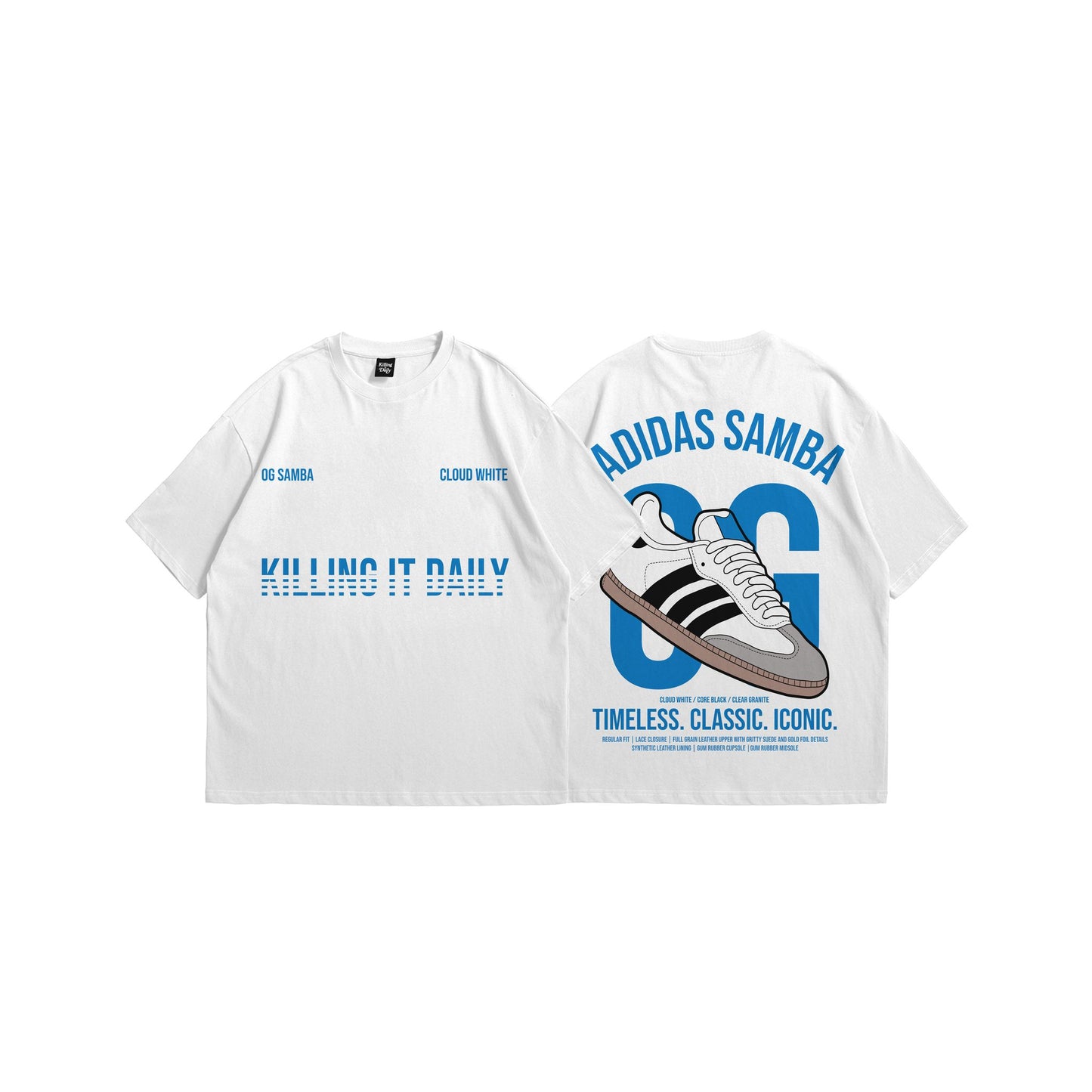 KID Samba White Tee