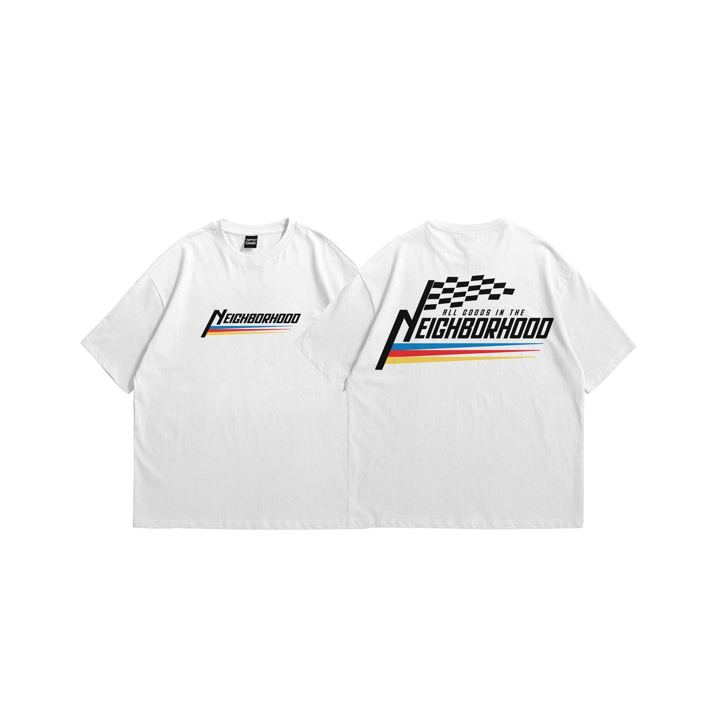 GOODS N Flag White Tee