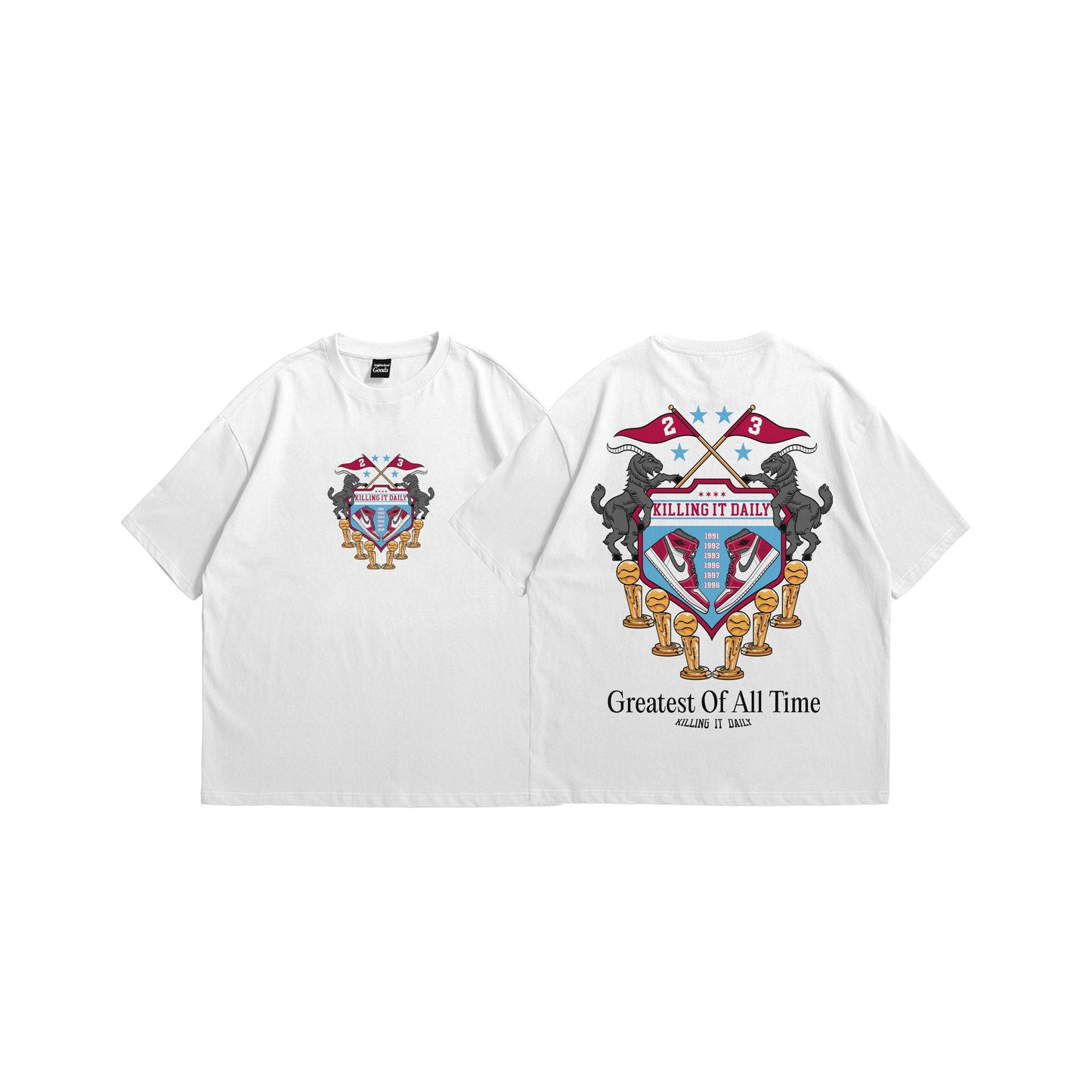 KID Banner White Tee