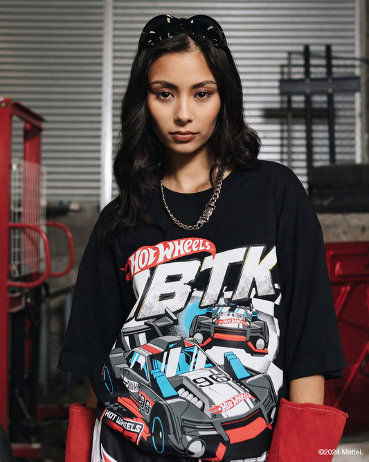 Turbo Track Black Tee