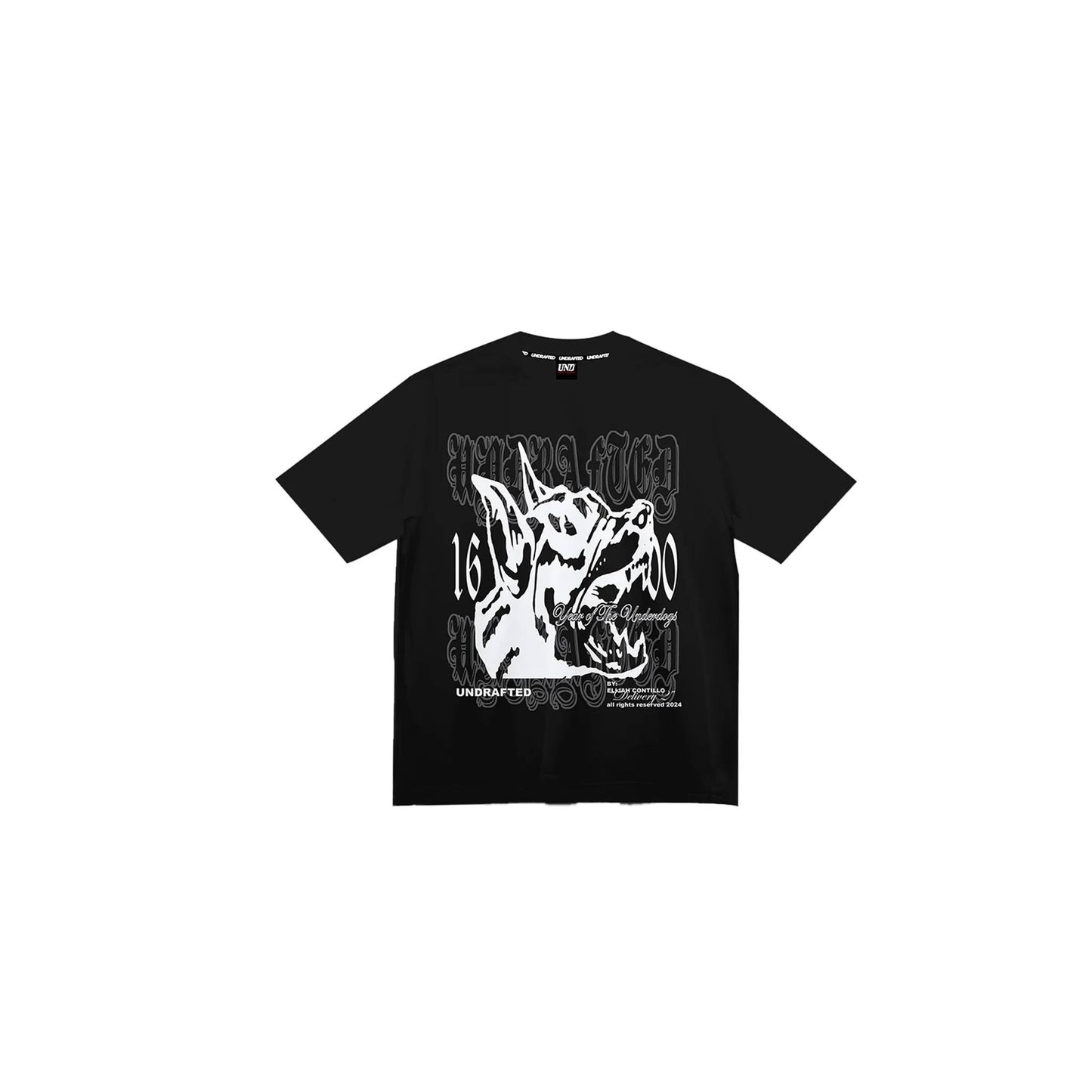 UND Stray Black Tee