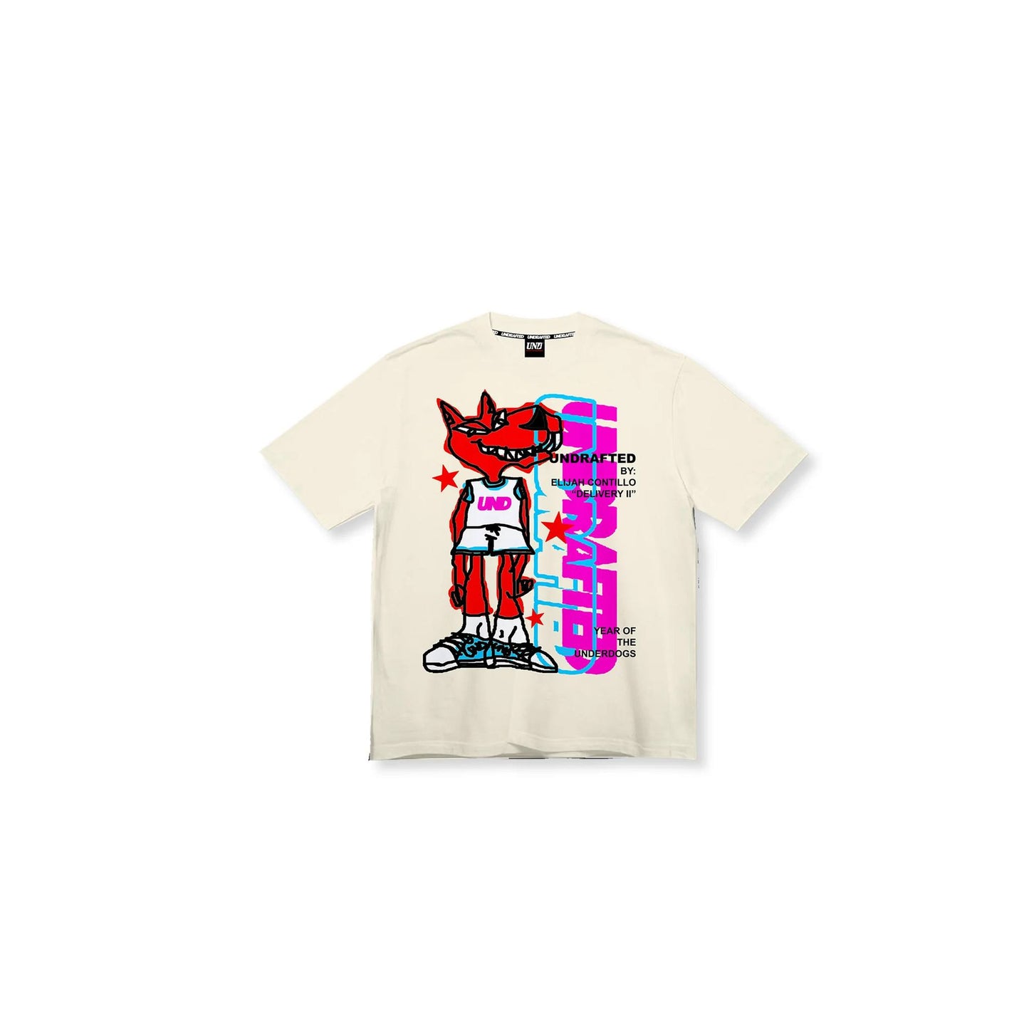 UND Ikon Cream Tee