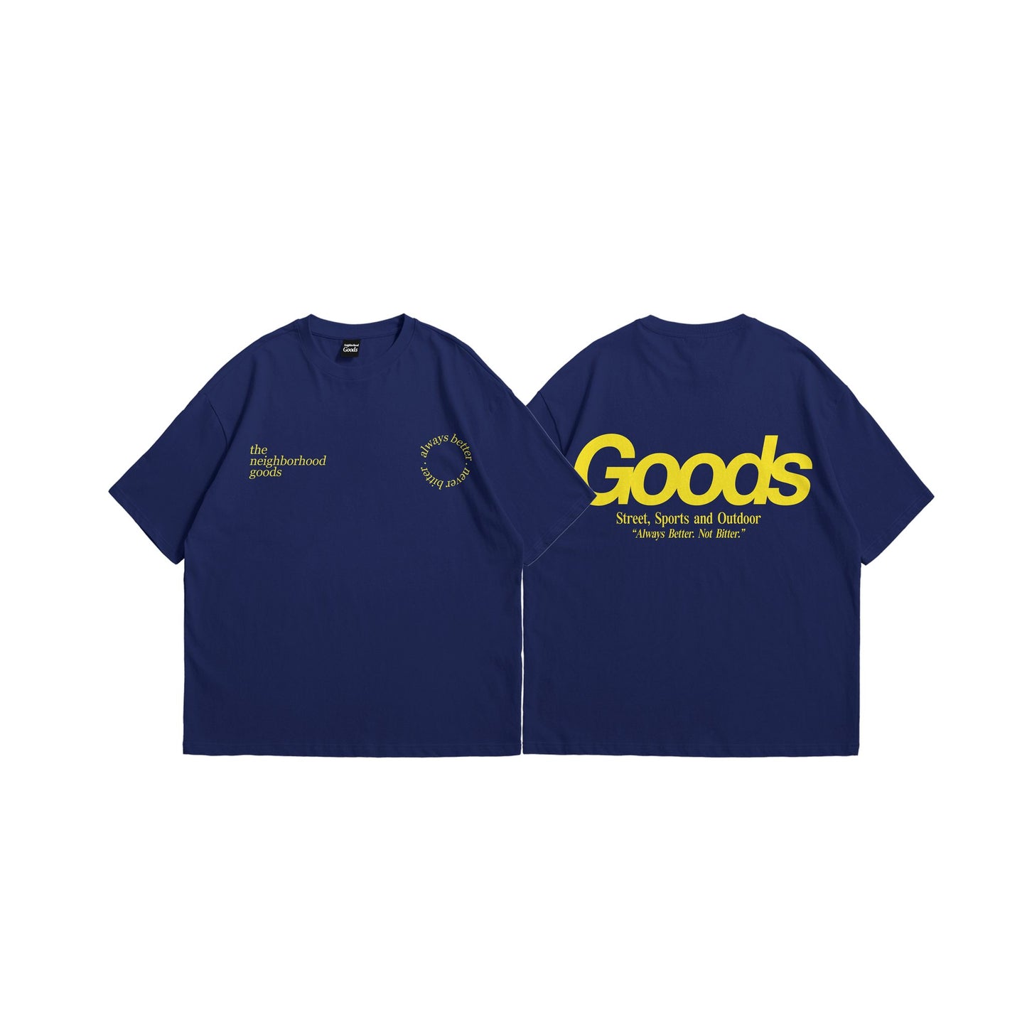 SSO Gold on Navy Blue Tee