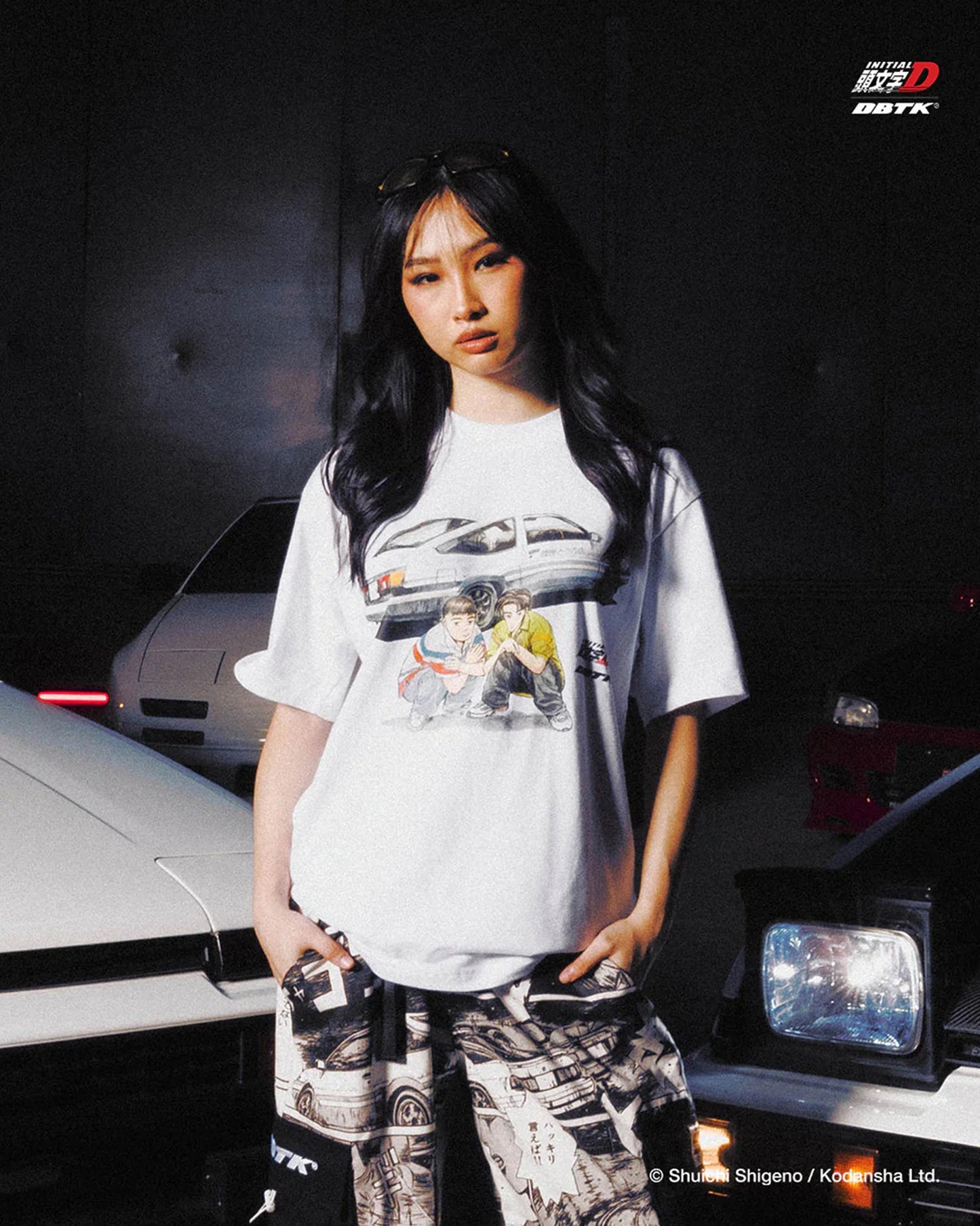 Akina Speed Star White Tee