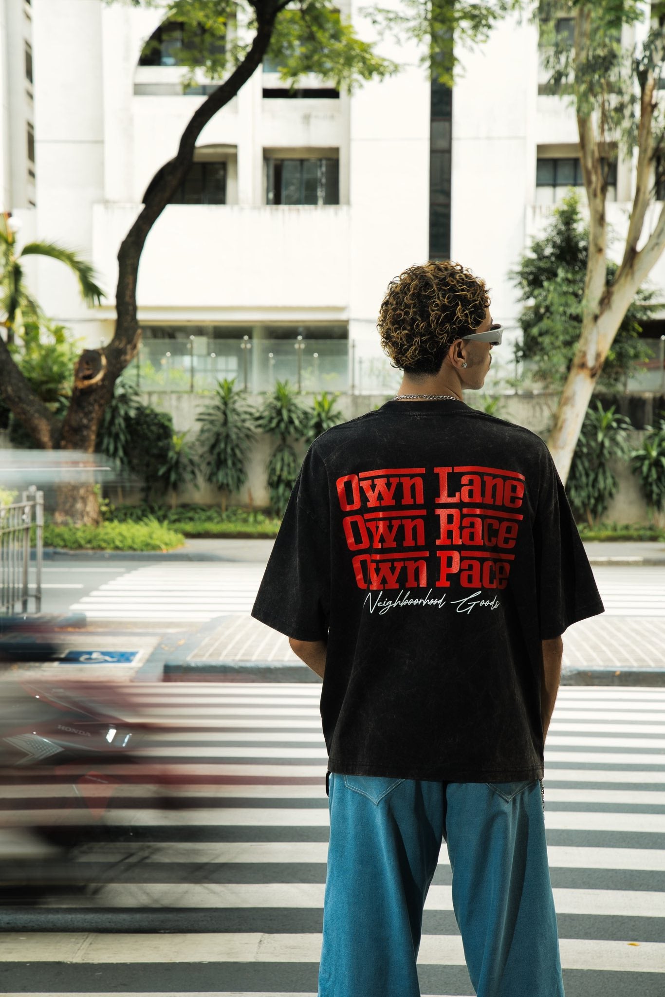 Grand Prix Acid Washed Tee