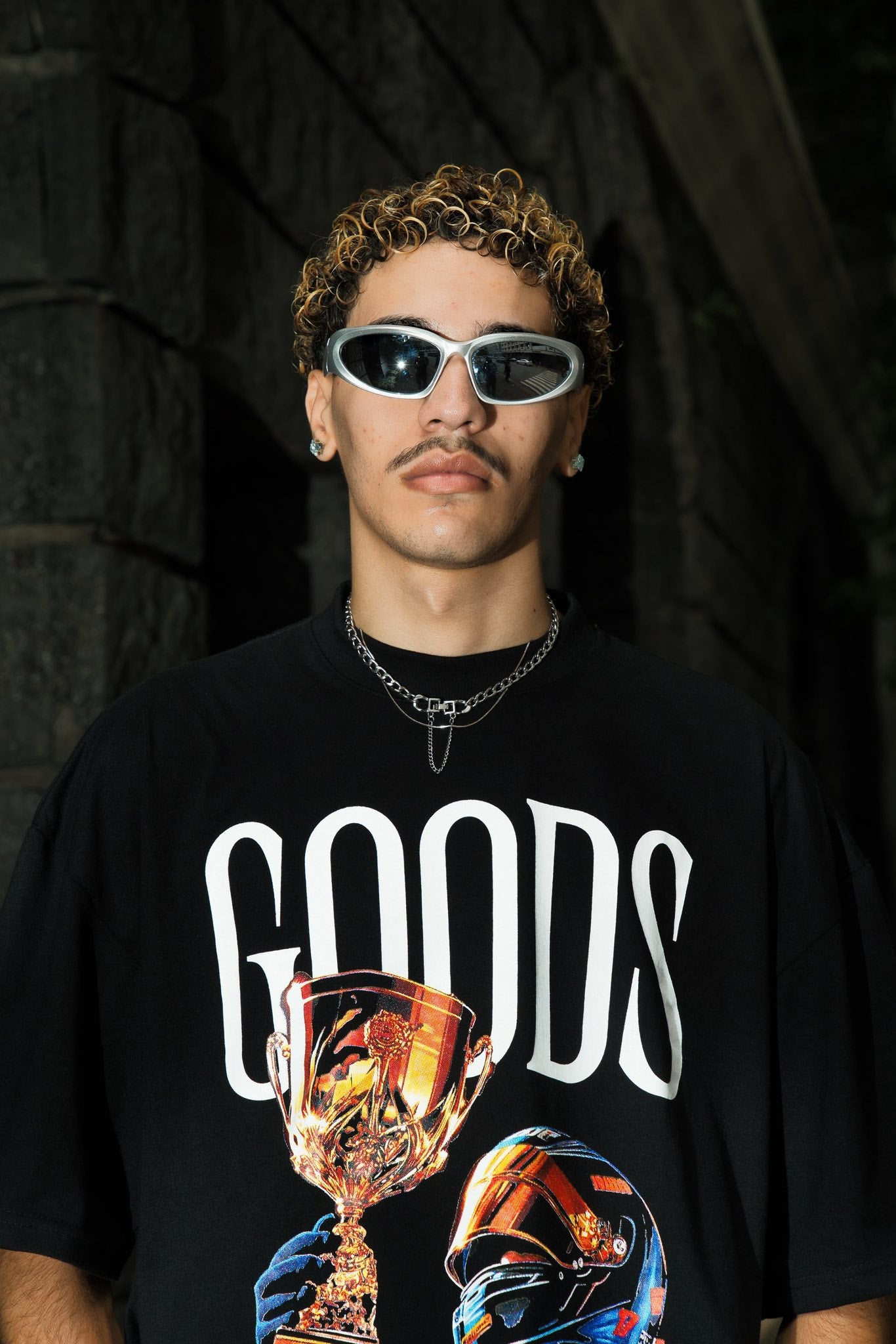 Trophy Black Tee