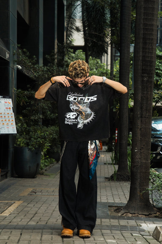 Neighbor G Acid Washed Tee