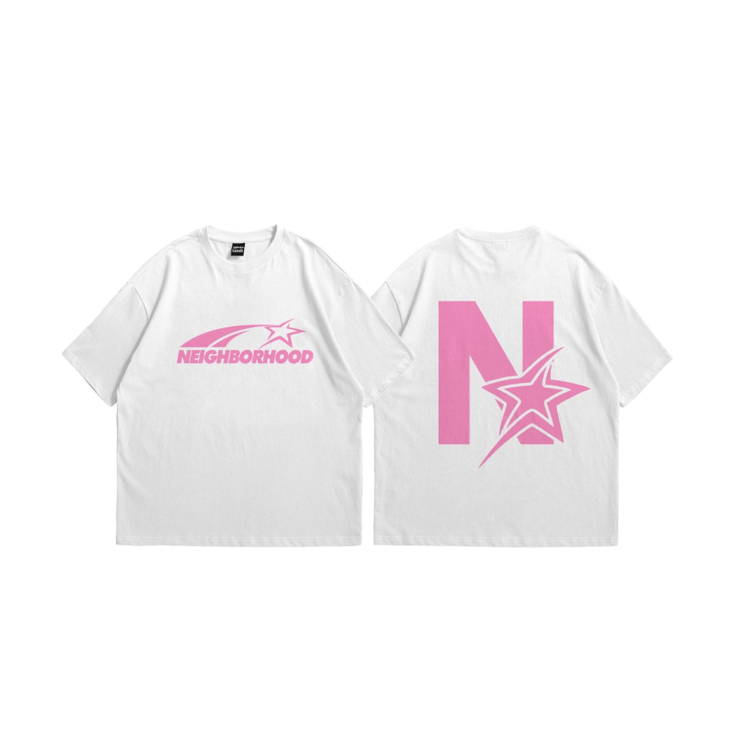 Nerd Star White Tee