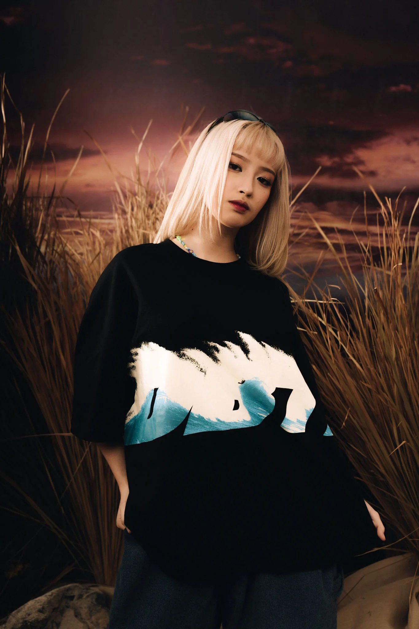 Slant Wave Tee