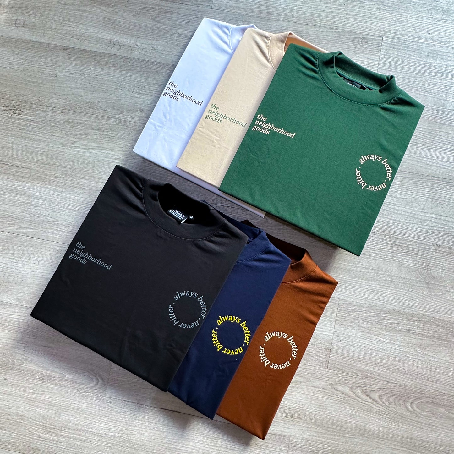SSO Gold on Navy Blue Tee