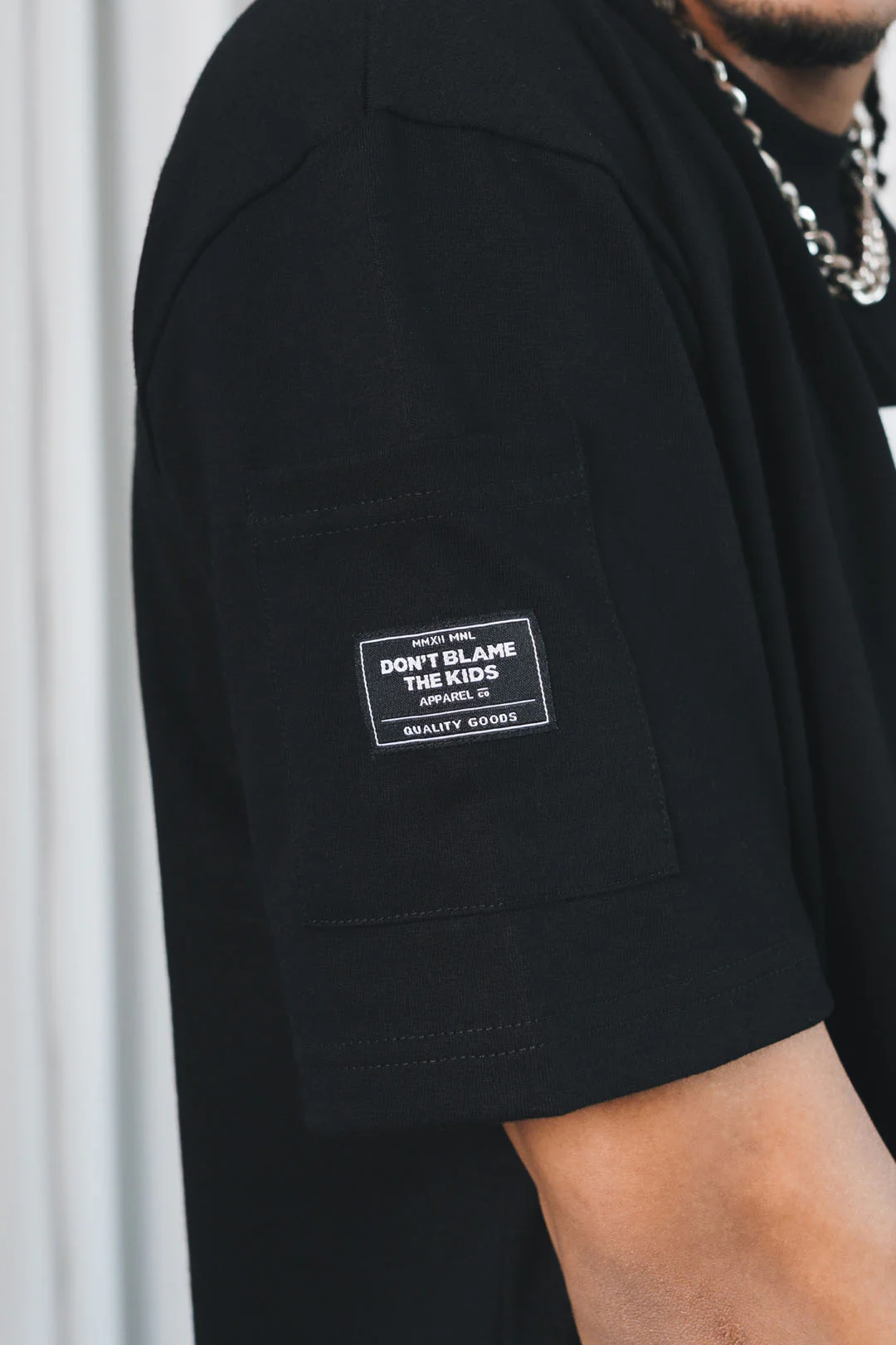 DBTK Cipher Tee Black and White
