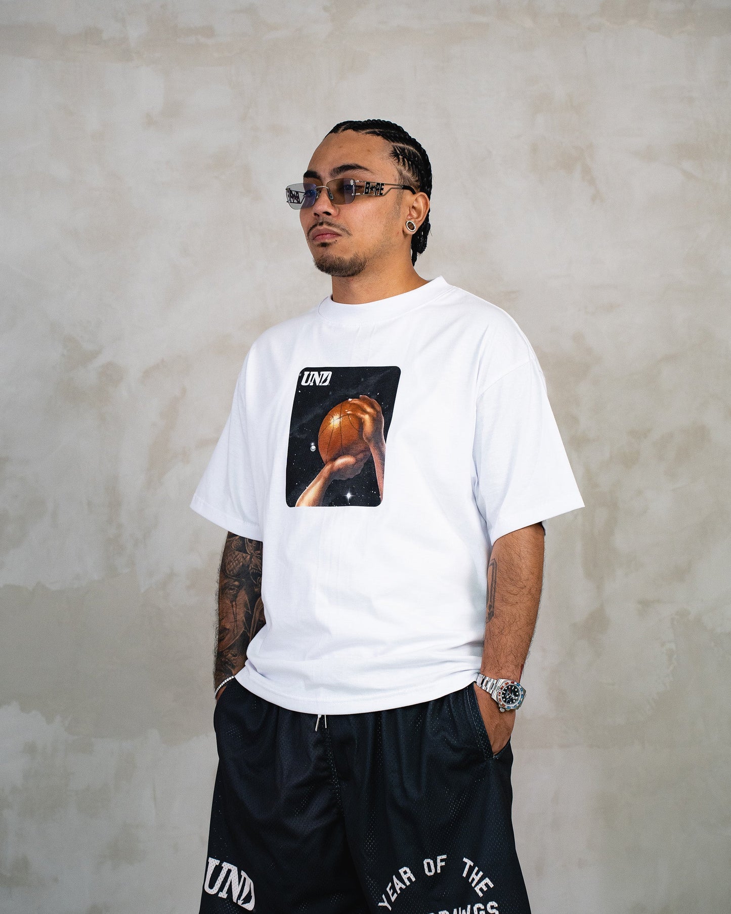 UND Guide White Tee