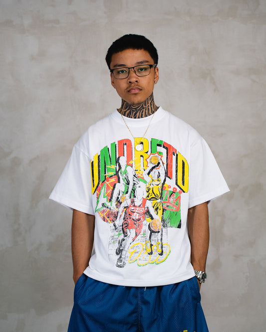 UND Deadhead Tee White