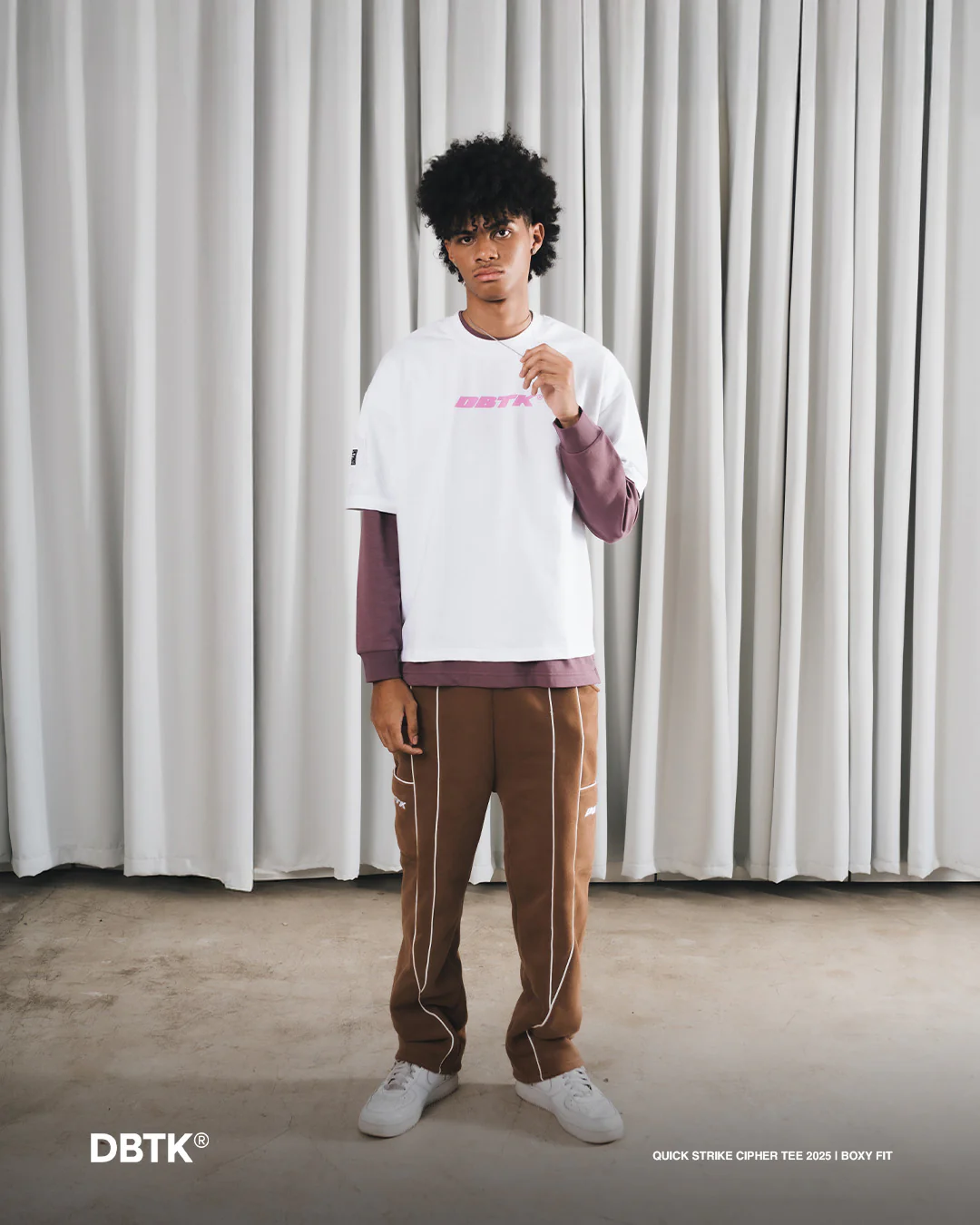 DBTK Cipher Tee White