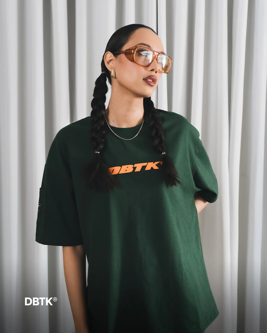 DBTK Cipher Tee Green