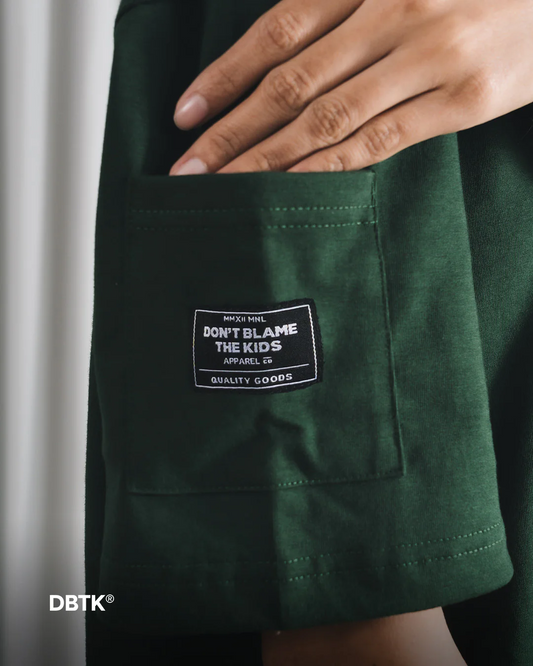 DBTK Cipher Tee Green