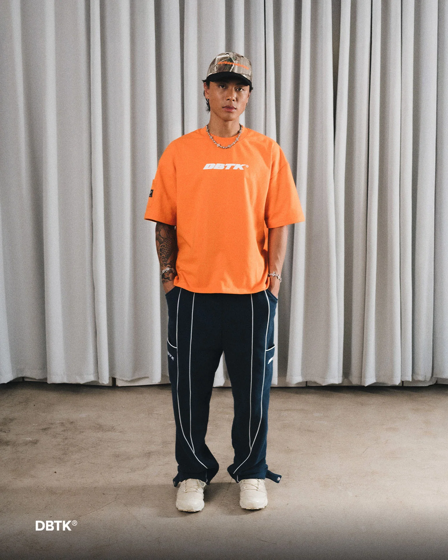 DBTK Cipher Tee Orange