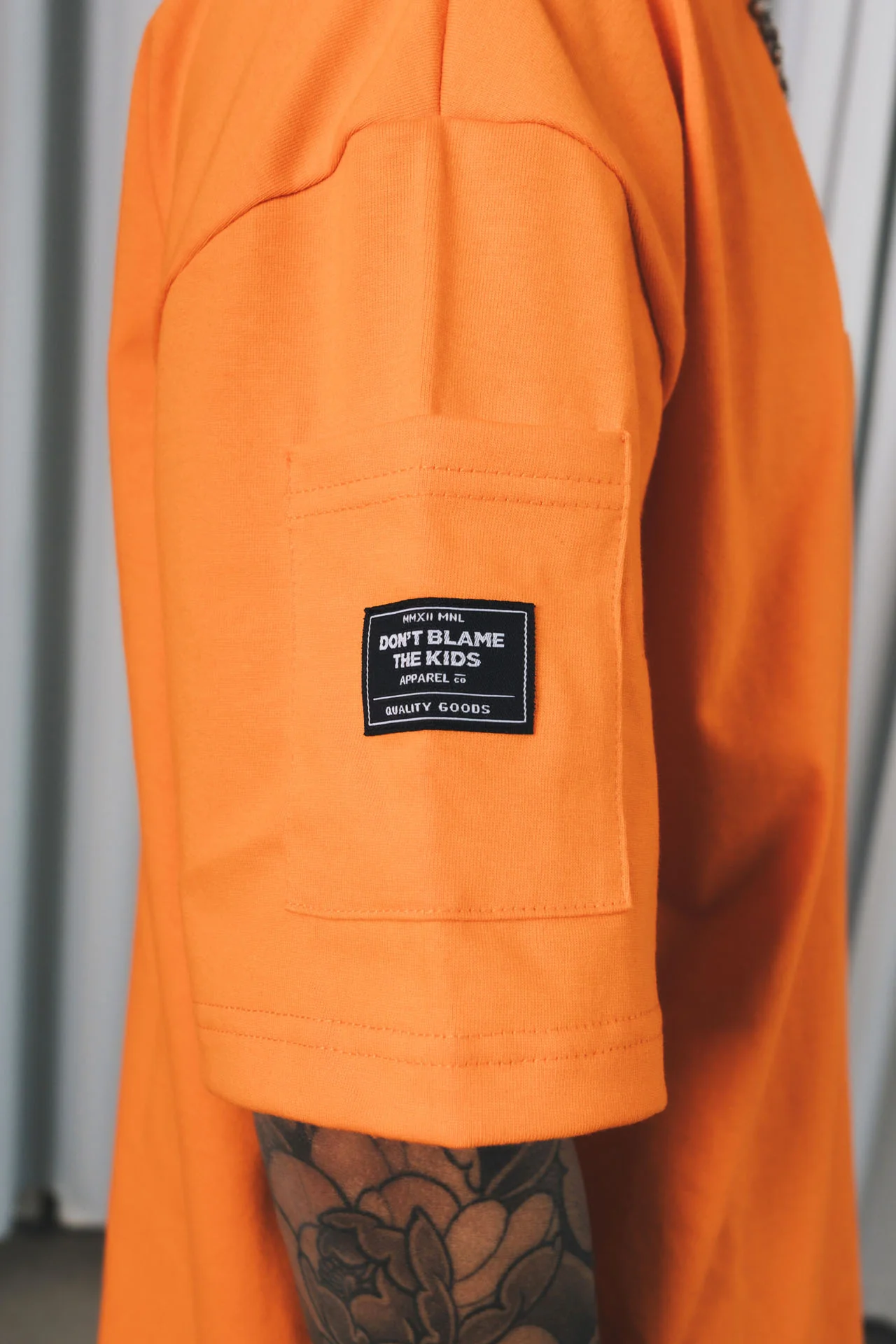 DBTK Cipher Tee Orange