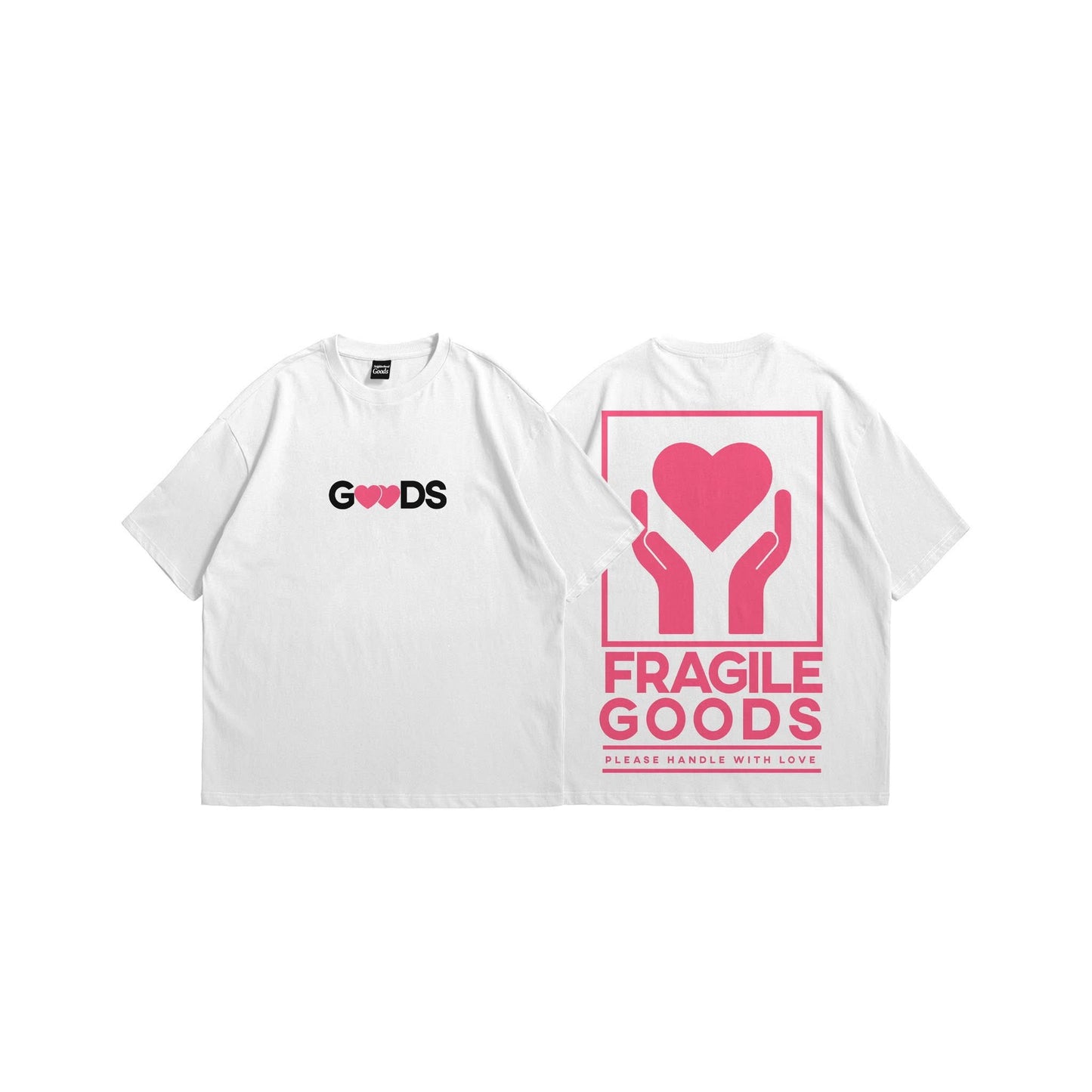 GOODS Fragile White Tee