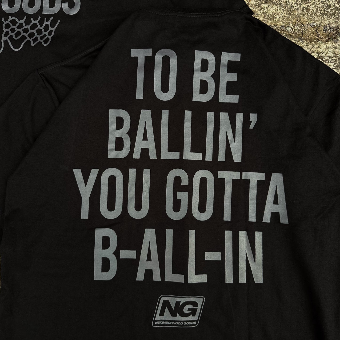 Ballin Black Tee