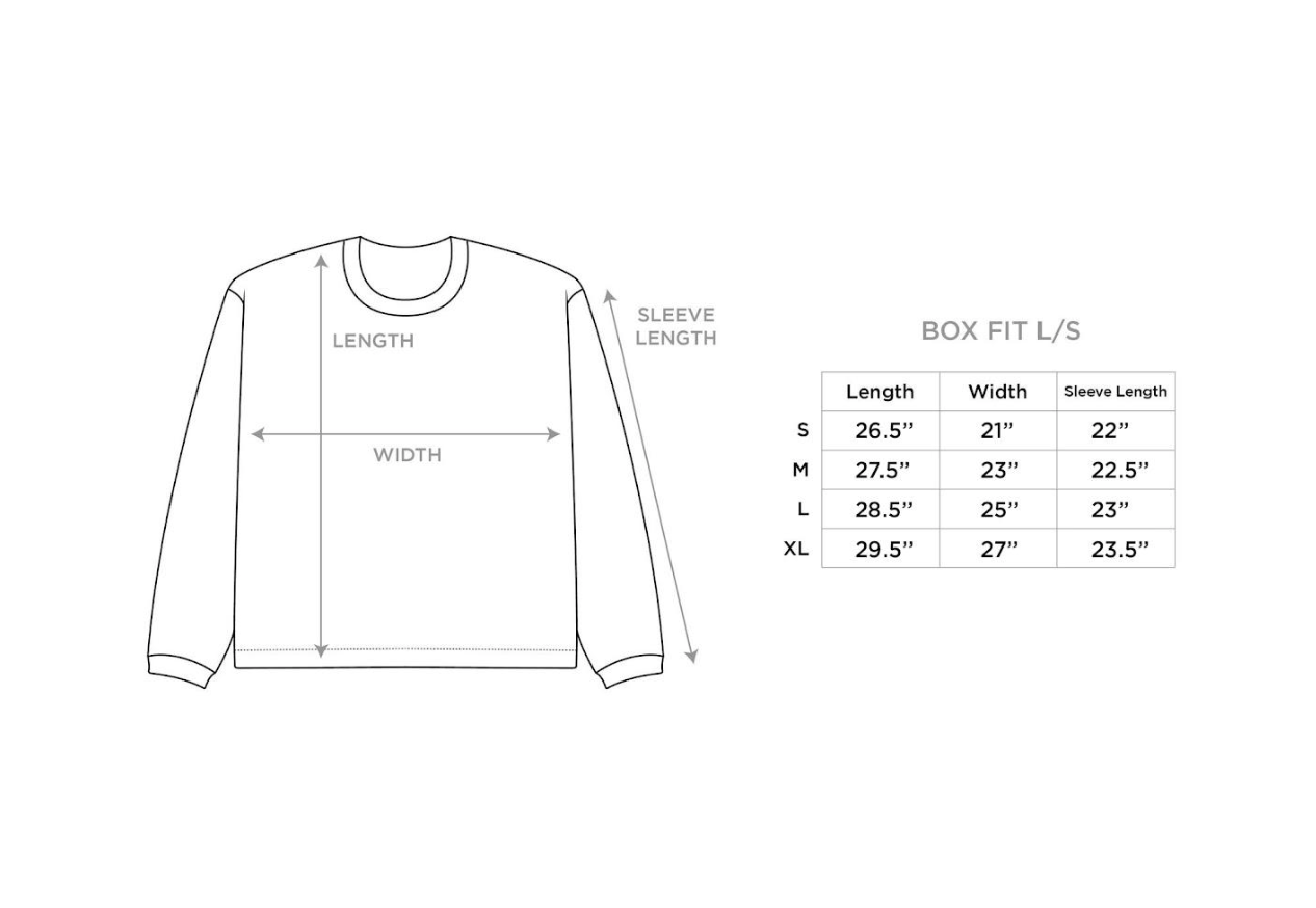 LA Patches Black L/S Tee