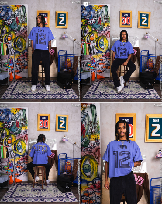 Grizzlies Boxy Fit Tee