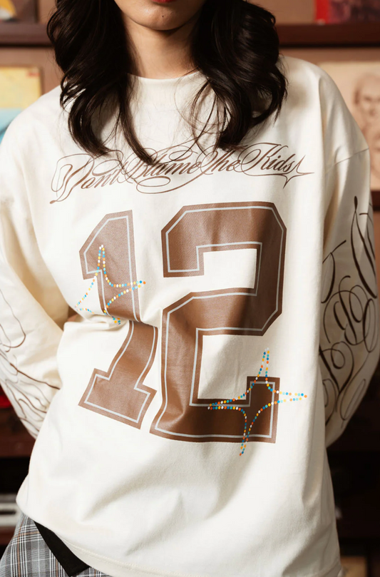 Calligraphy Cream L/S
