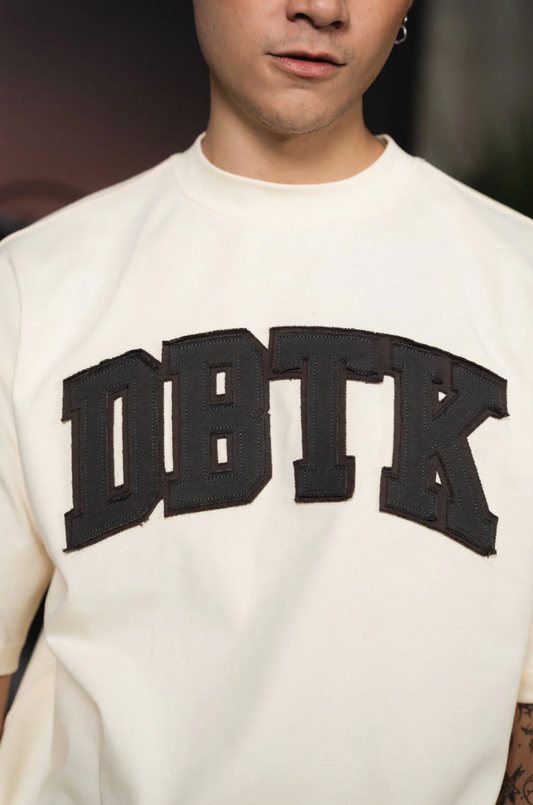 Merge Distress Beige Tee