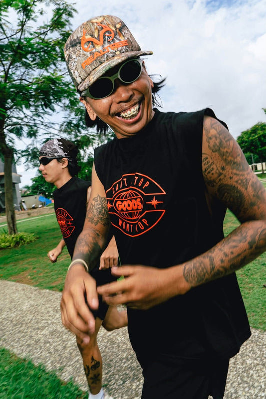 Goods Cant Stop Black Muscle Tee