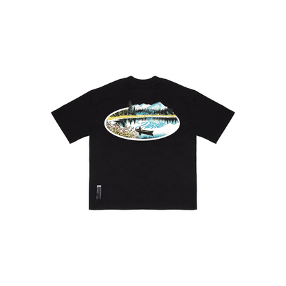 Tahoe Pocket Black Tee