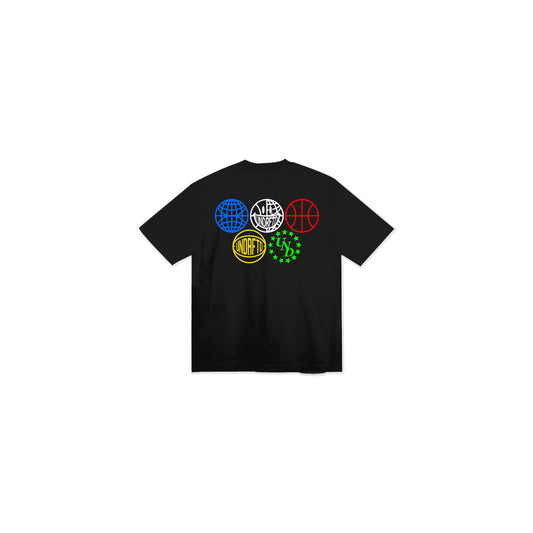 UND International Black Tee