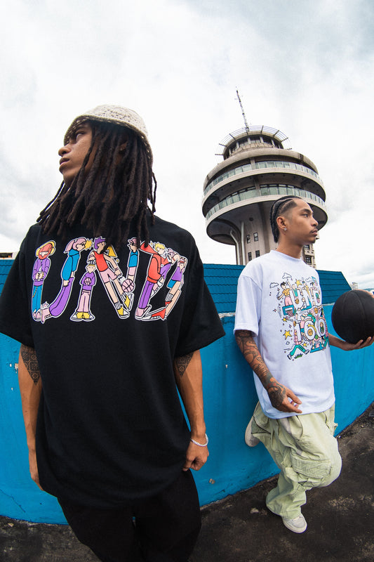 UND Logo Community Black Tee