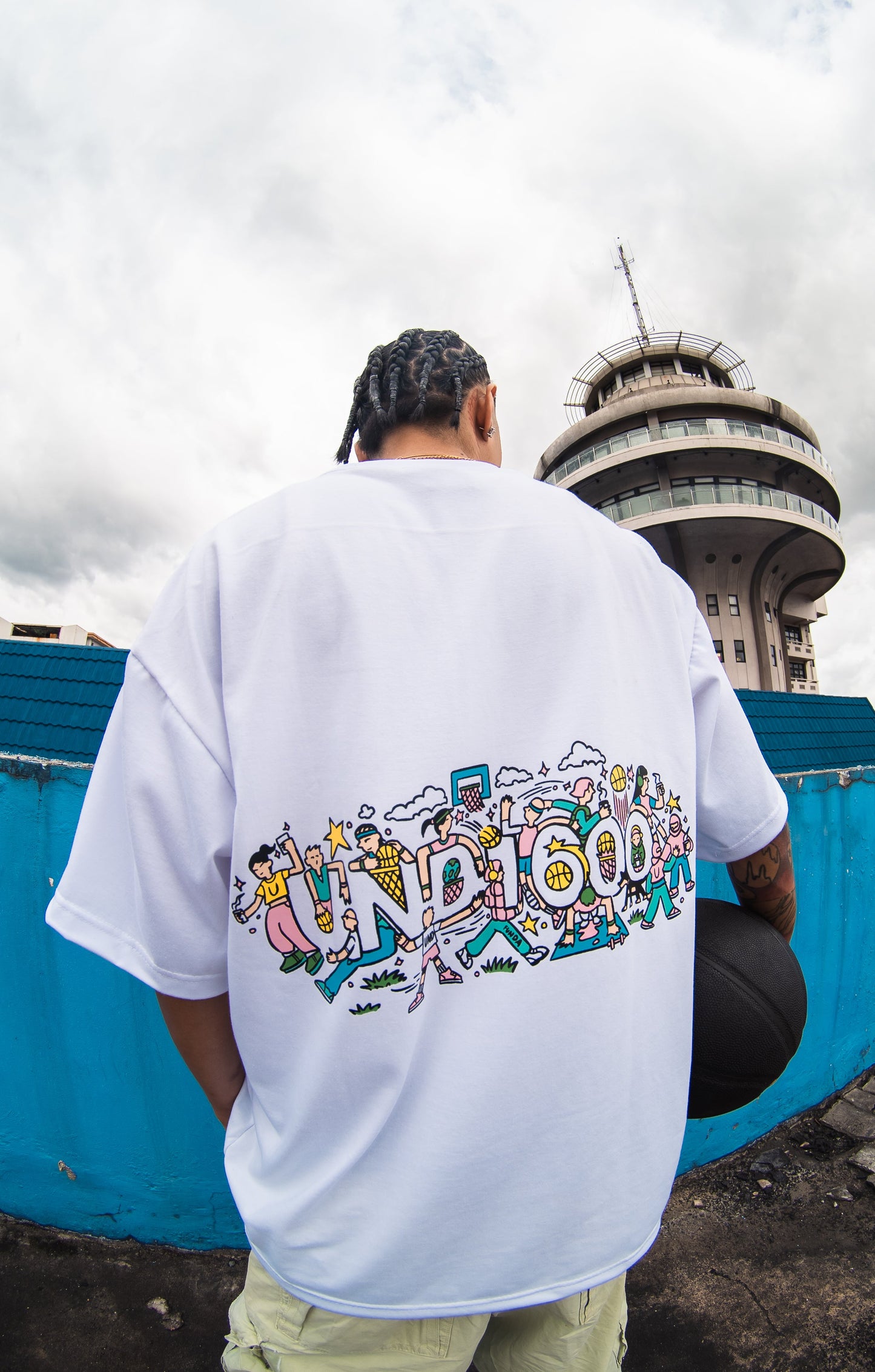 UND Community White Tee