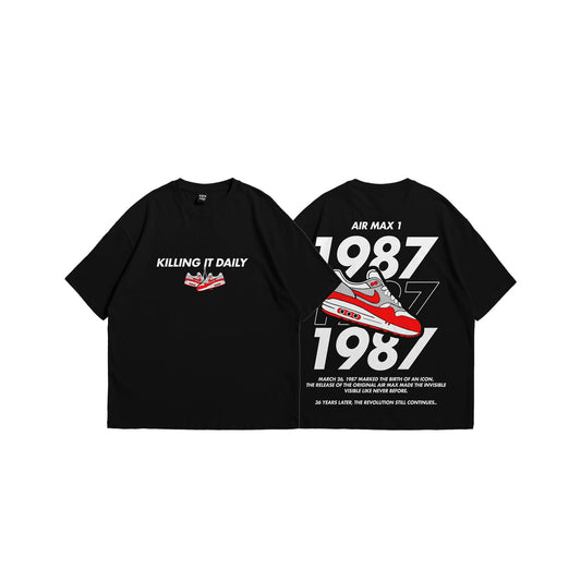 KID Airmax 87 Black Tee
