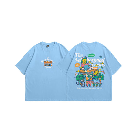 GOODS Welcome Sky Blue Tee