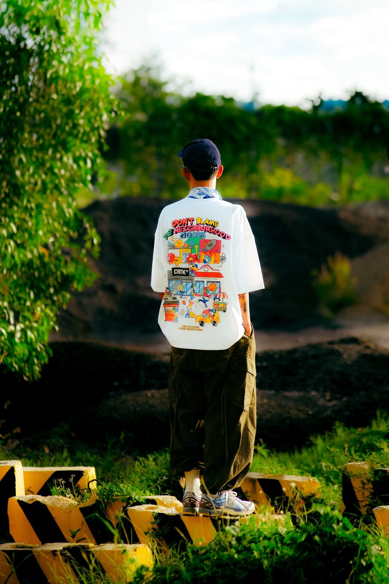DBTNG Neighbors White Tee