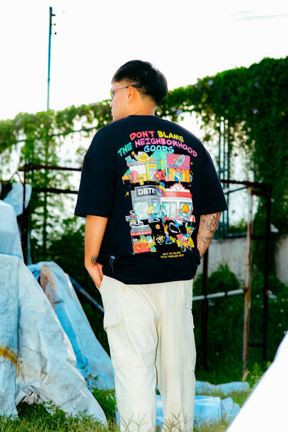 DBTNG Neighbors Black Tee