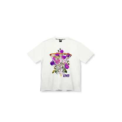 Flowers White Tee