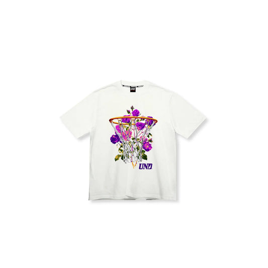 Flowers White Tee