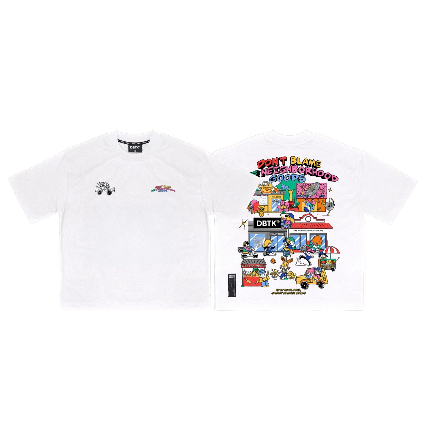 DBTNG Neighbors White Tee