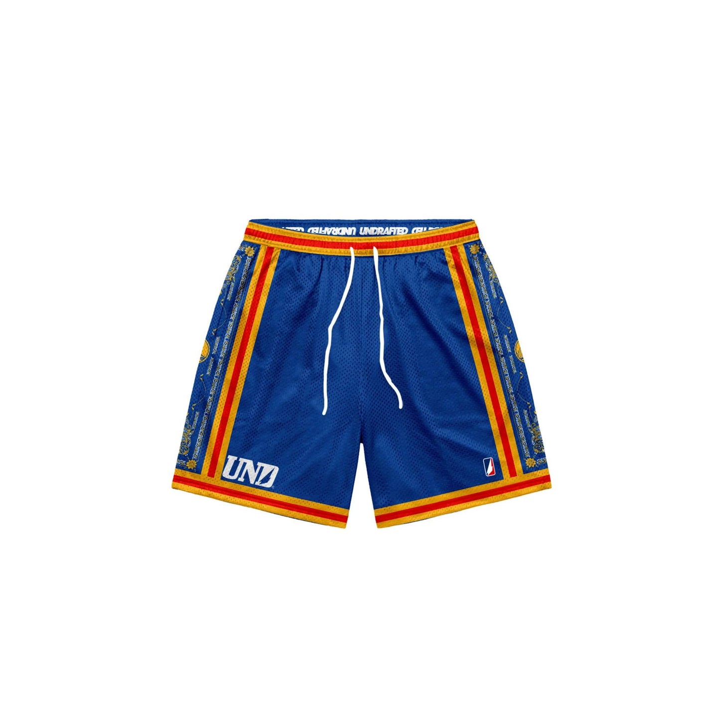 Warriors Baggy Mesh Shorts