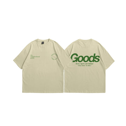 SSO Green on Cream Tee