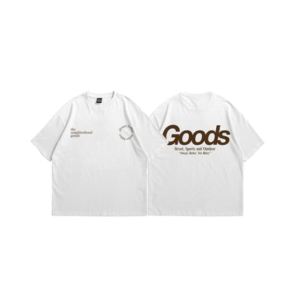 SSO Choco on White Tee