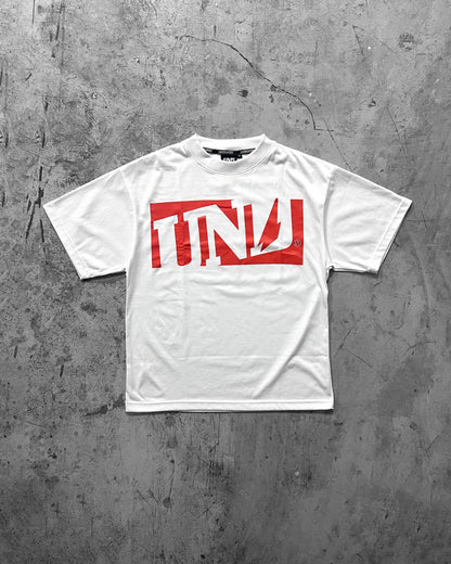 Bound White Tee
