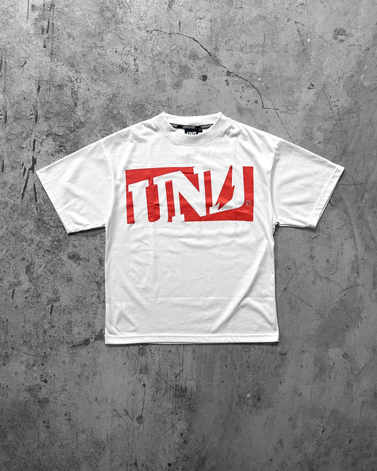 Bound White Tee