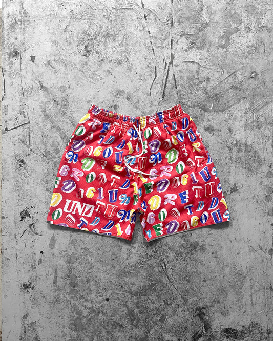 Fancy Baggy Mesh Red