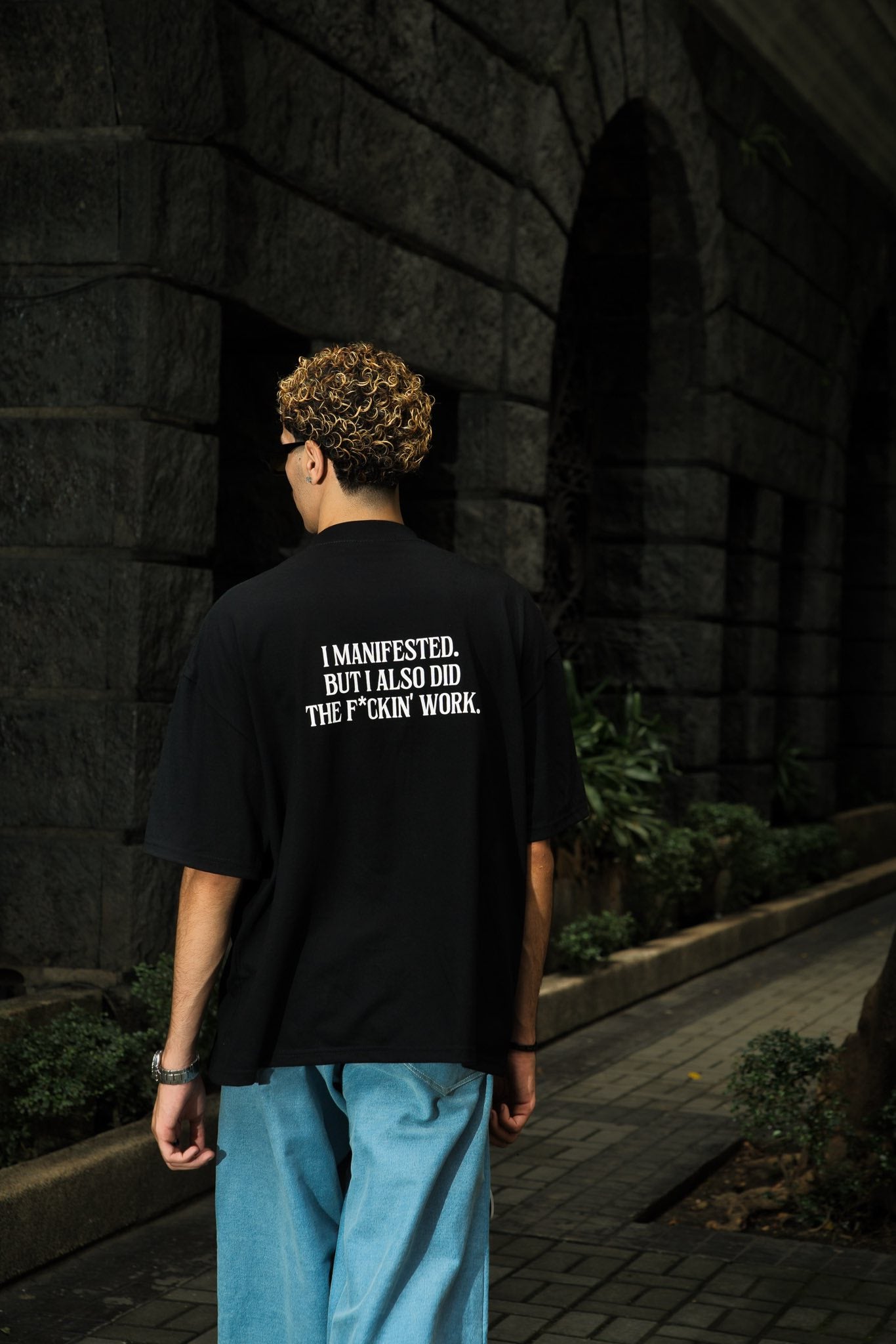Trophy Black Tee